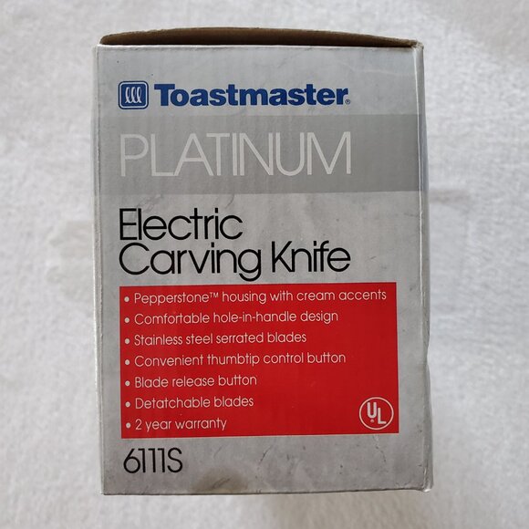 Toastmaster Platinum Electric Carving Knife 6111S - Picture 3 of 10